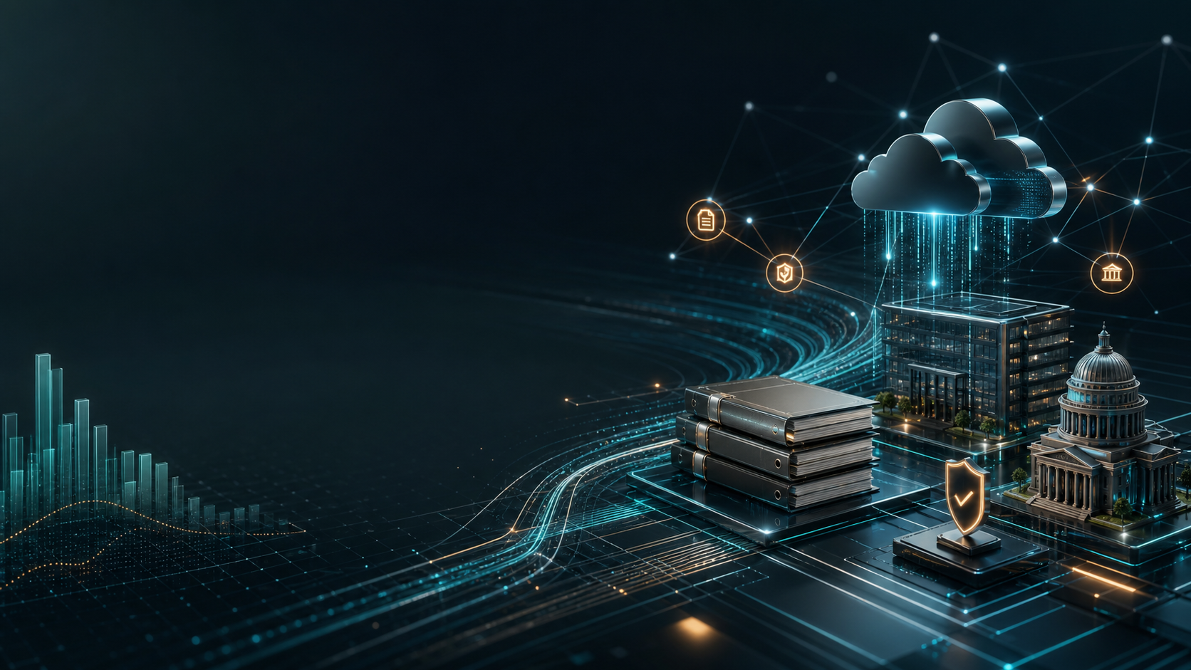 Abstract secure financial command center